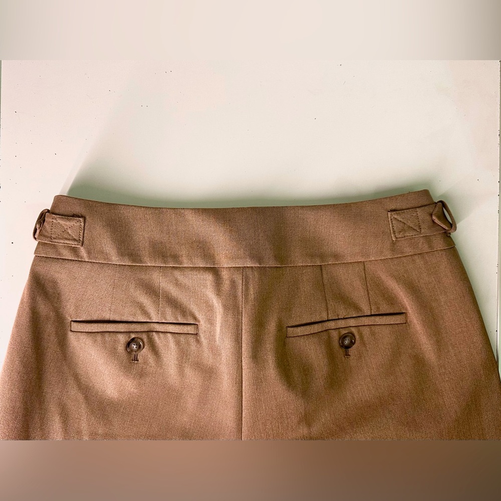 LOFT Tan Julie Trouser Pants Tailored Elegance - Picture 4 of 6